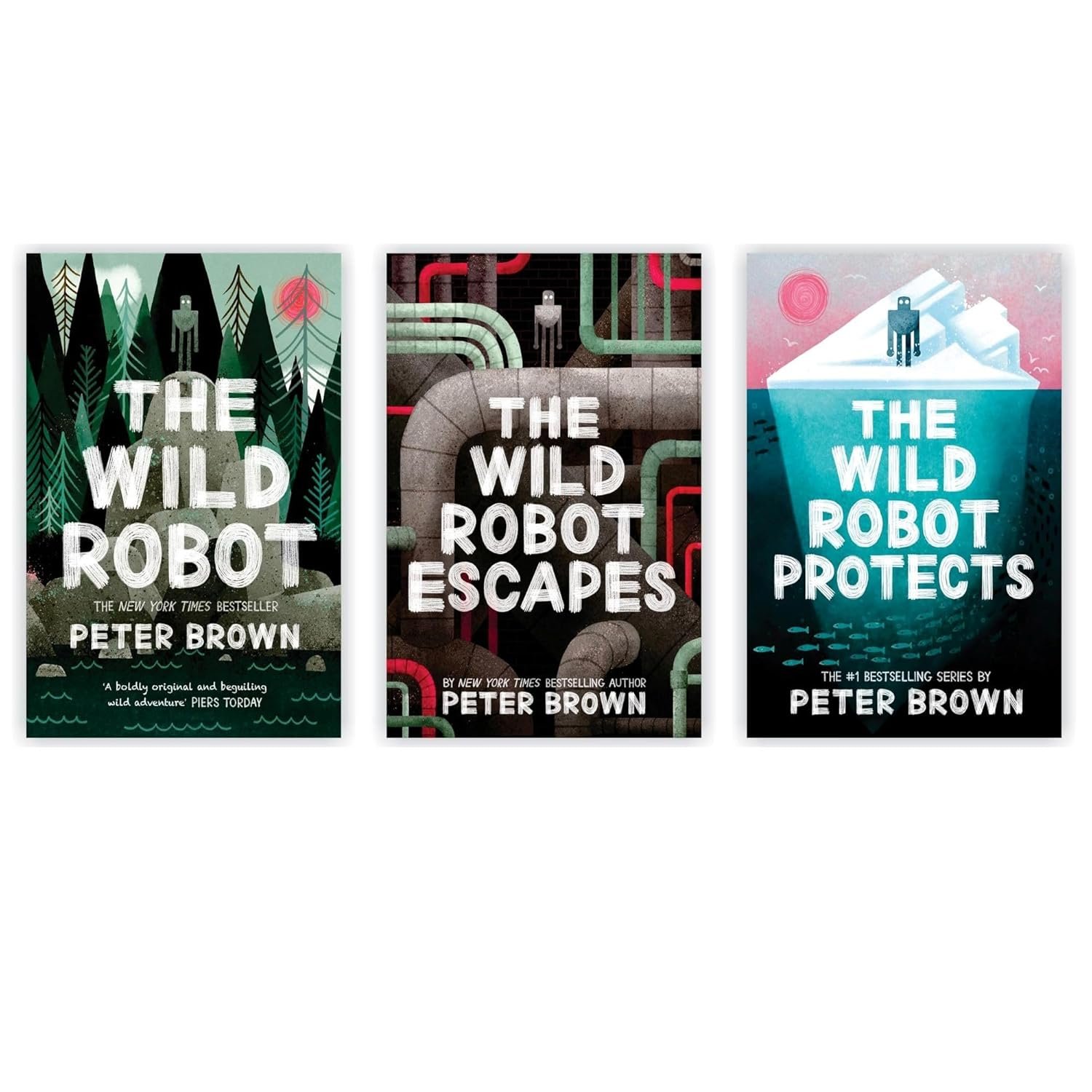 The Wild Robot Book Set