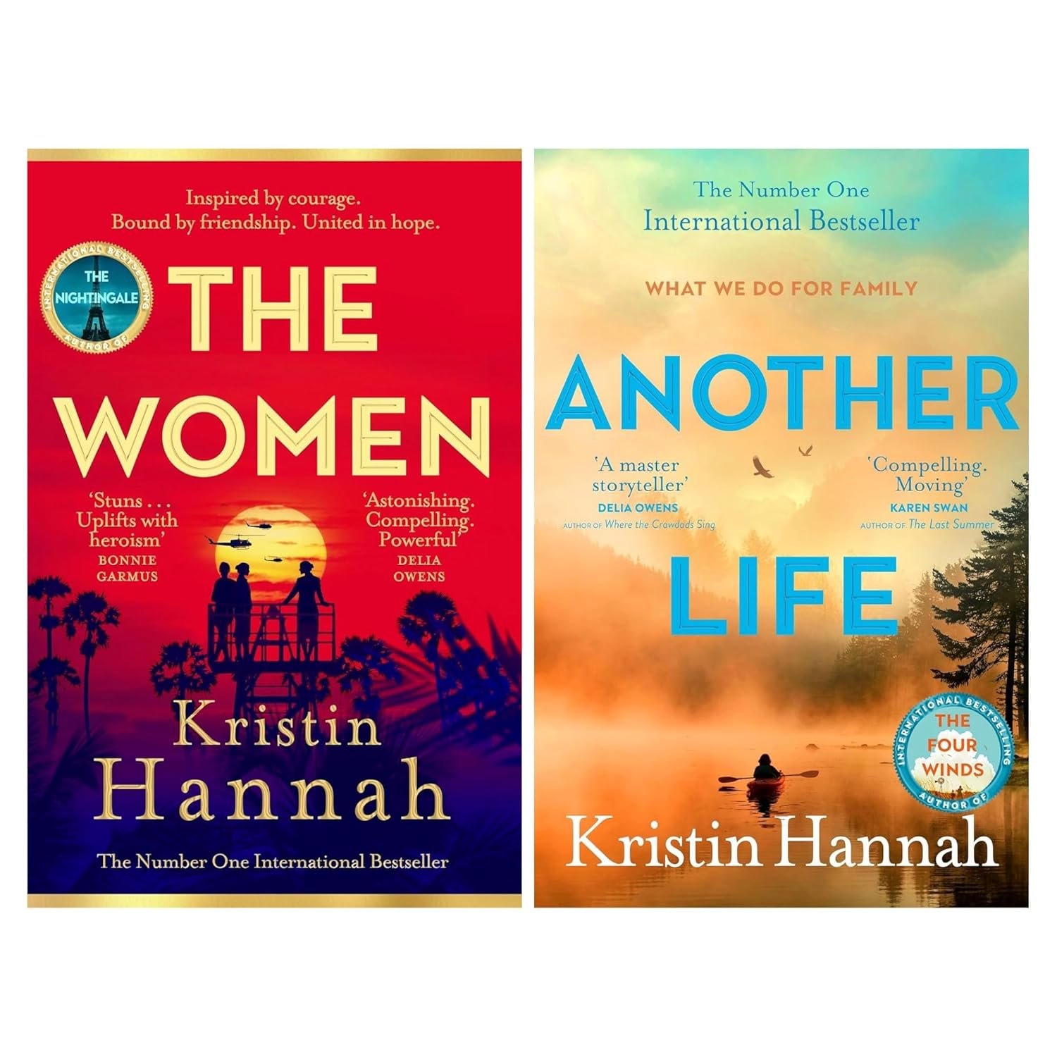Kristin Hannah 2-Book Paperback Collection Set: The Women & Another Life – Emotionally Gripping Novels by the #1 New York Times Bestselling Author